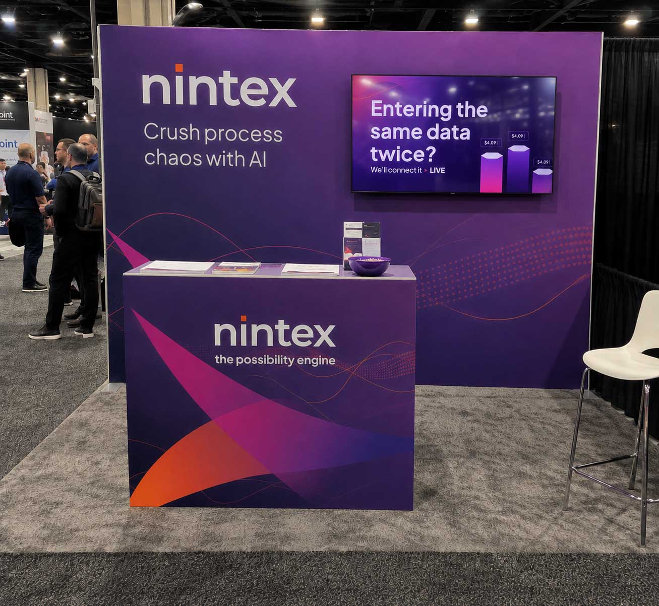 Nintex booth at Microsoft Community Conference